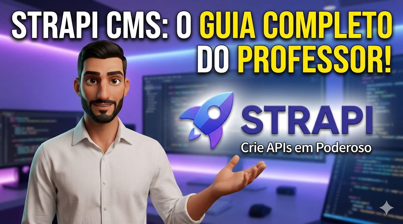 Strapi CMS, Aprenda a criar um backend sem programar